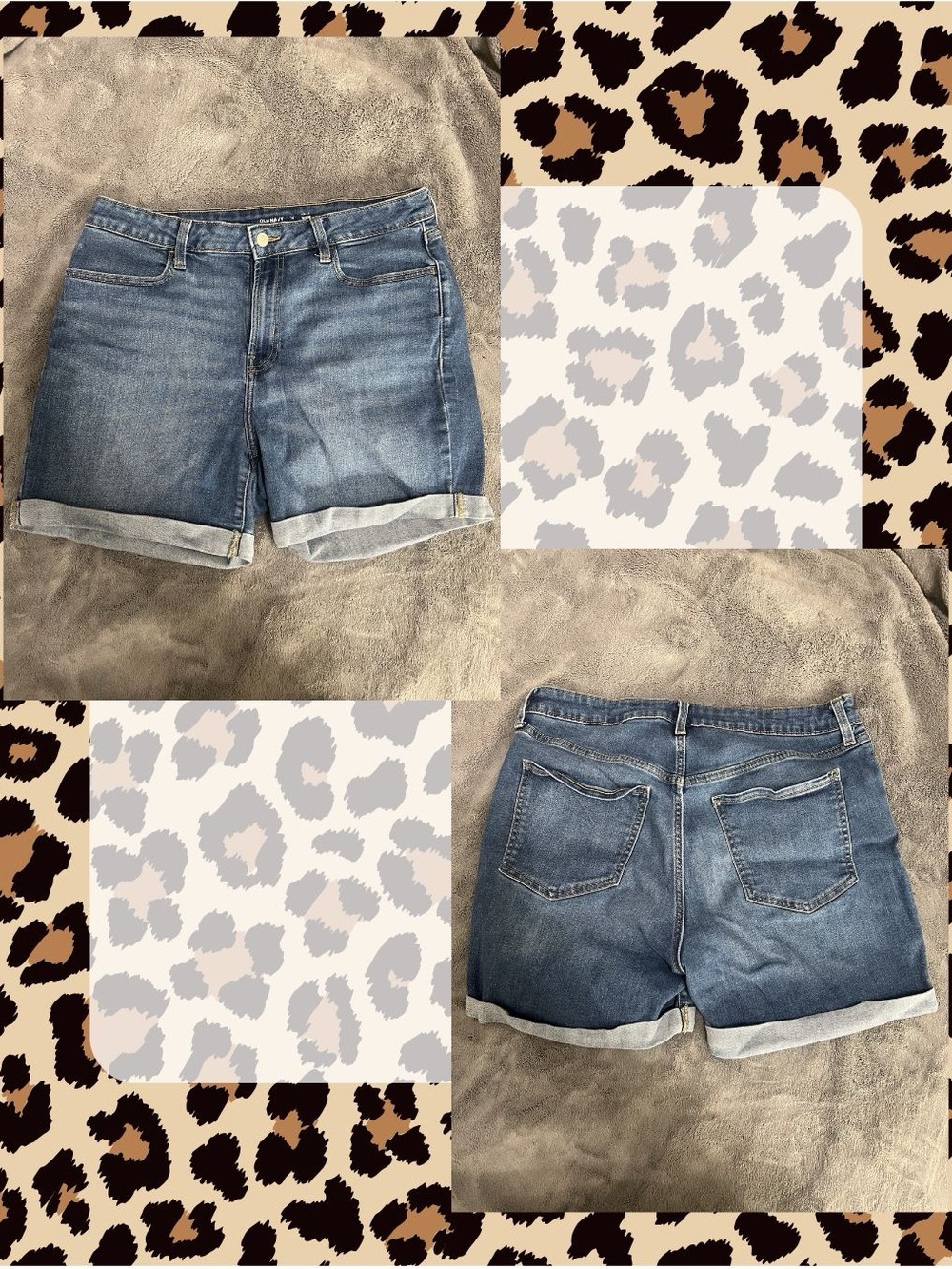 Classic Blue Denim Women’s Shorts
